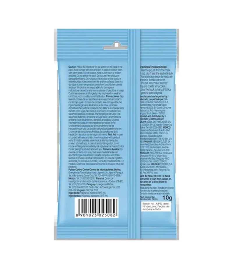 Godrej Aer Power Pocket Sea Breeze - Pack of 6 Hanging Home Air Fresheners
