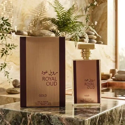 Royal Oud for Women , Warm, Exotic, and Lasting Scents. Daytime Elegance and Evening Allure, 3.4 FL. OZ. Bottle—Ideal for Gifting or Personal Indulgence