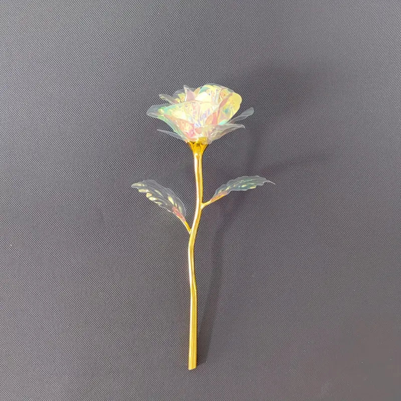 10-Piece Elegant Glittering Crystal Rose Bouquet, Realistic Luxury Floral Arrangement for Weddings, Anniversaries, and Special Occasions, Perfect for Home Decor and Romantic Gifting