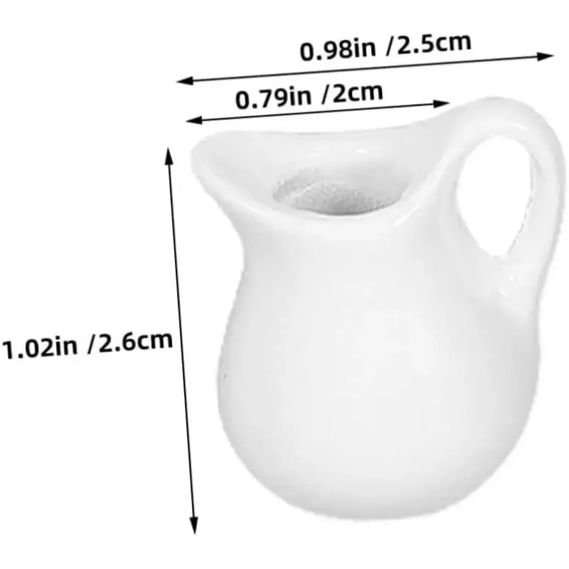 Miniature Flower Vase Magnets for Refrigerator, 3D Decorative Plant Holders for Home Decor (Flowers Not Included)