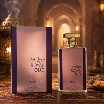 Royal Oud for Women , Warm, Exotic, and Lasting Scents. Daytime Elegance and Evening Allure, 3.4 FL. OZ. Bottle—Ideal for Gifting or Personal Indulgence