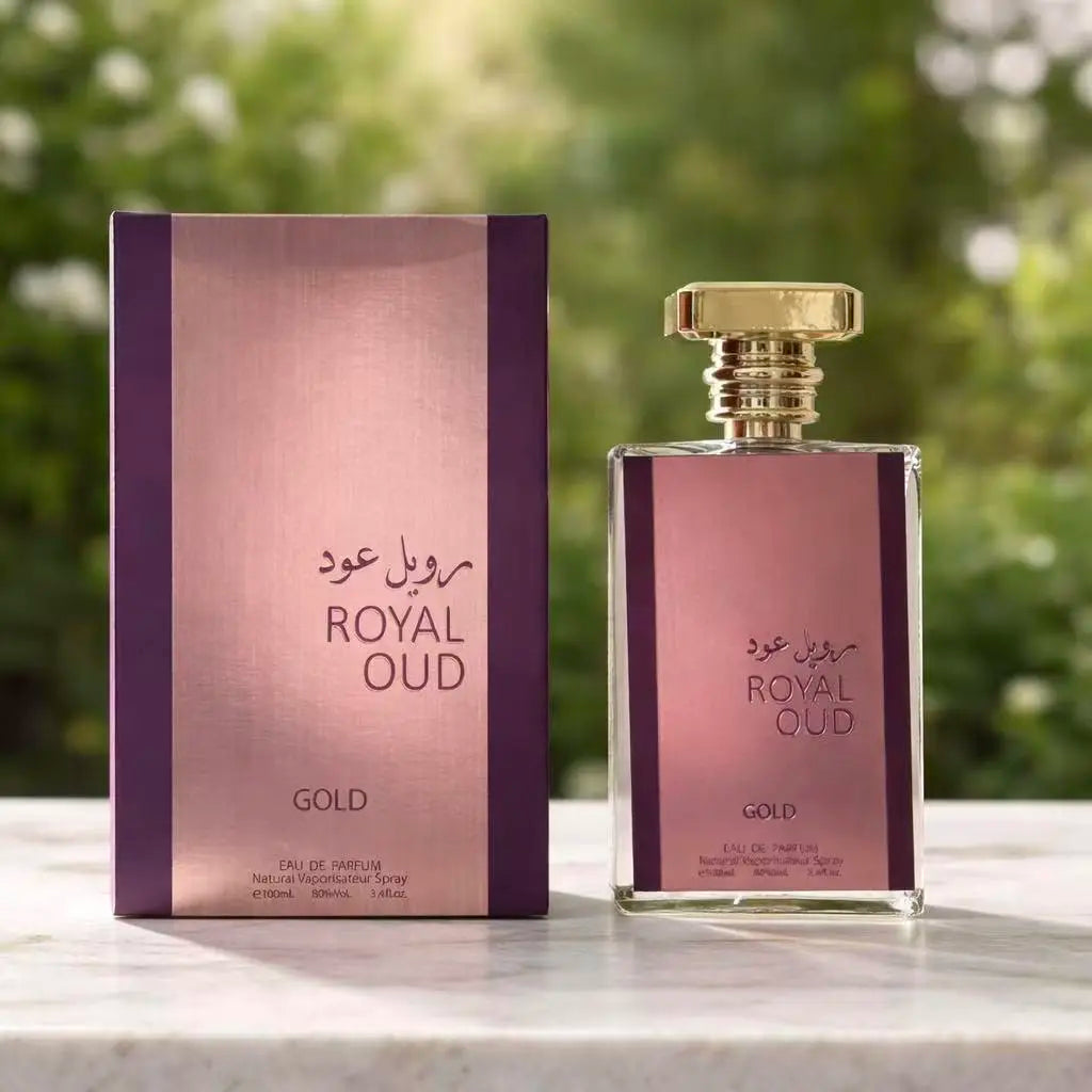 Royal Oud for Women , Warm, Exotic, and Lasting Scents. Daytime Elegance and Evening Allure, 3.4 FL. OZ. Bottle—Ideal for Gifting or Personal Indulgence